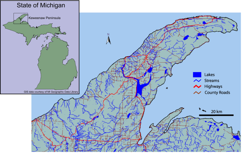 study area map